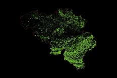 Forest Cover Of Brazil-Grasshopper Geography-Giclee Print