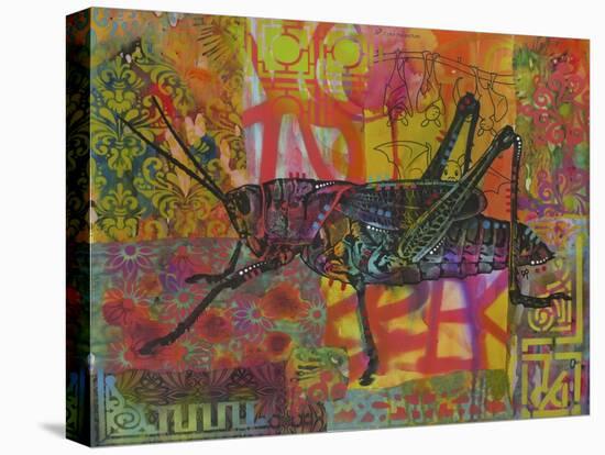 Grasshopper, Grasshoppers, Insects, Jumper, Bugs, Stencils, Pop Art-Russo Dean-Stretched Canvas