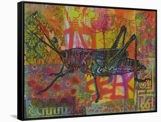 Grasshopper, Grasshoppers, Insects, Jumper, Bugs, Stencils, Pop Art-Russo Dean-Framed Stretched Canvas