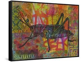 Grasshopper, Grasshoppers, Insects, Jumper, Bugs, Stencils, Pop Art-Russo Dean-Framed Stretched Canvas