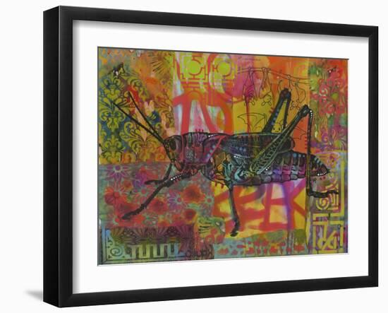 Grasshopper, Grasshoppers, Insects, Jumper, Bugs, Stencils, Pop Art-Russo Dean-Framed Giclee Print