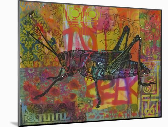 Grasshopper, Grasshoppers, Insects, Jumper, Bugs, Stencils, Pop Art-Russo Dean-Mounted Giclee Print