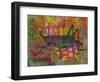 Grasshopper, Grasshoppers, Insects, Jumper, Bugs, Stencils, Pop Art-Russo Dean-Framed Giclee Print