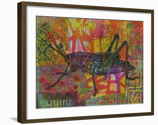 Grasshopper, Grasshoppers, Insects, Jumper, Bugs, Stencils, Pop Art-Russo Dean-Framed Giclee Print