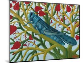 Grasshopper-Tamas Galambos-Mounted Giclee Print
