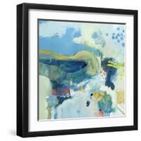 Grasshoppers & Hummingbirds-Andrew Kinmont-Framed Art Print