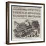 Grassi's Screw Locomotive Engine for Ascending Steep Gradients on Railways-null-Framed Giclee Print