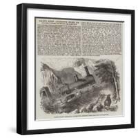 Grassi's Screw Locomotive Engine for Ascending Steep Gradients on Railways-null-Framed Giclee Print