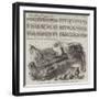 Grassi's Screw Locomotive Engine for Ascending Steep Gradients on Railways-null-Framed Premium Giclee Print