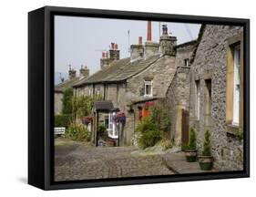 Grassington Village, Yorkshire Dales National Park, North Yorkshire, England, United Kingdom-White Gary-Framed Stretched Canvas