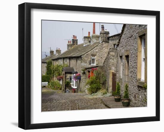 Grassington Village, Yorkshire Dales National Park, North Yorkshire, England, United Kingdom-White Gary-Framed Photographic Print