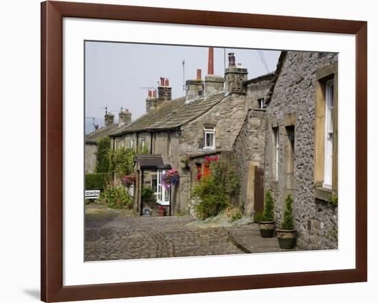 Grassington Village, Yorkshire Dales National Park, North Yorkshire, England, United Kingdom-White Gary-Framed Photographic Print