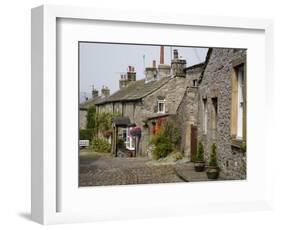 Grassington Village, Yorkshire Dales National Park, North Yorkshire, England, United Kingdom-White Gary-Framed Photographic Print