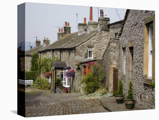 Grassington Village, Yorkshire Dales National Park, North Yorkshire, England, United Kingdom-White Gary-Stretched Canvas