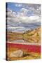 Grassland landscape, Lac Du Bois Grasslands Park, Kamloops, BC, Canada-Don Paulson-Stretched Canvas