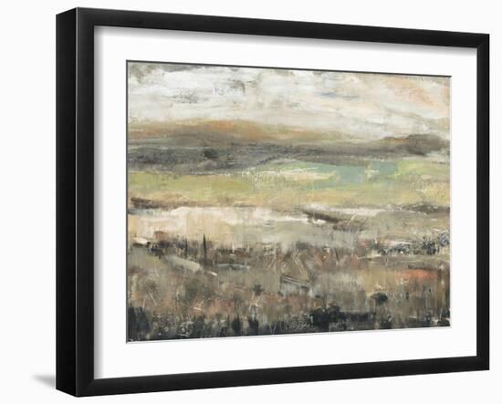 Grassland Showers I-null-Framed Art Print