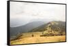 Grassy Hills and Mountains-Aledanda-Framed Stretched Canvas