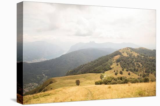Grassy Hills and Mountains-Aledanda-Stretched Canvas
