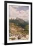 Grassy Mountain Slopes-Aledanda-Framed Photographic Print