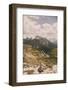 Grassy Mountain Slopes-Aledanda-Framed Photographic Print