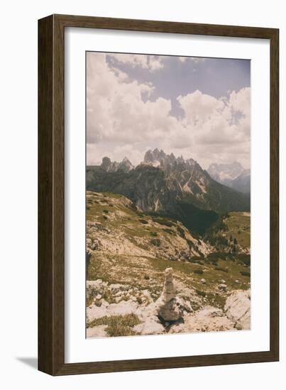 Grassy Mountain Slopes-Aledanda-Framed Photographic Print