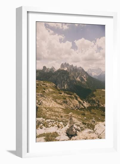 Grassy Mountain Slopes-Aledanda-Framed Photographic Print