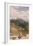 Grassy Mountain Slopes-Aledanda-Framed Photographic Print