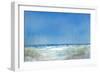 Grassy Seascape-Julie DeRice-Framed Art Print