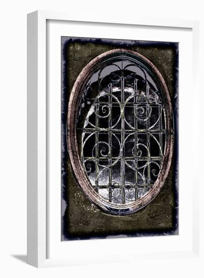 Grated Window, from the Series Church of the Holy Sepulchre, 2016-Joy Lions-Framed Giclee Print