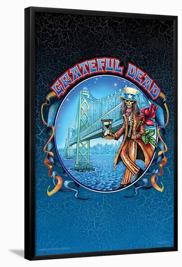 Grateful Dead - Bay Bridge - Regular Poster-null-Framed Standard Poster