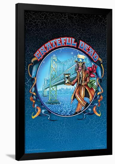 Grateful Dead - Bay Bridge - Regular Poster-null-Framed Standard Poster