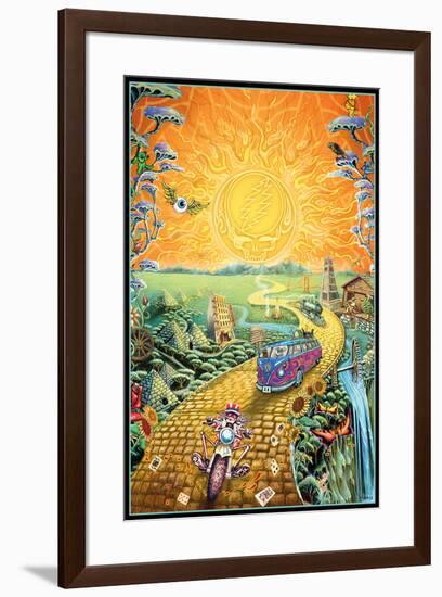 Grateful Dead - Golden Road-null-Framed Poster