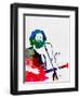 Grateful Dead Watercolor-Lana Feldman-Framed Premium Giclee Print