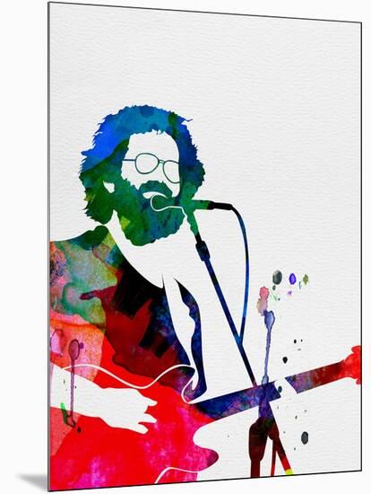 Grateful Dead Watercolor-Lana Feldman-Mounted Art Print