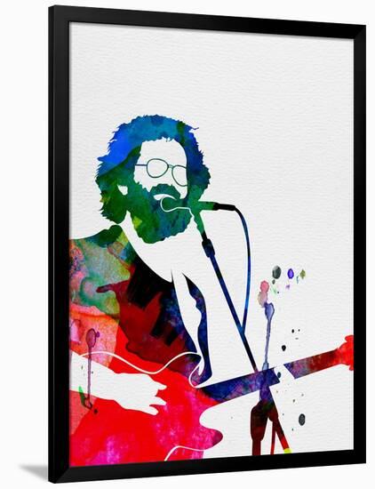 Grateful Dead Watercolor-Lana Feldman-Framed Art Print