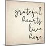 Grateful Hearts-Kimberly Allen-Mounted Art Print