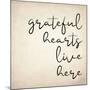 Grateful Hearts-Kimberly Allen-Mounted Art Print