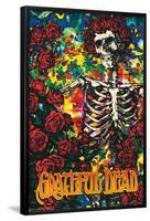 GratefulDead-Skeleton&Roses-null-Framed Standard Poster