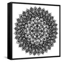 Gratitude Mandala-Nicky Kumar-Framed Stretched Canvas