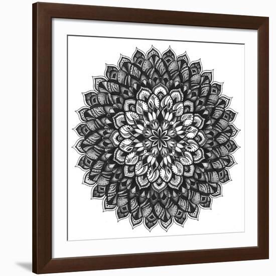 Gratitude Mandala-Nicky Kumar-Framed Giclee Print