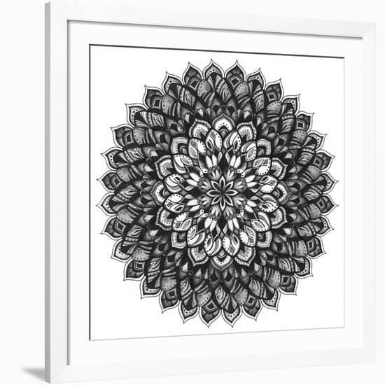 Gratitude Mandala-Nicky Kumar-Framed Giclee Print