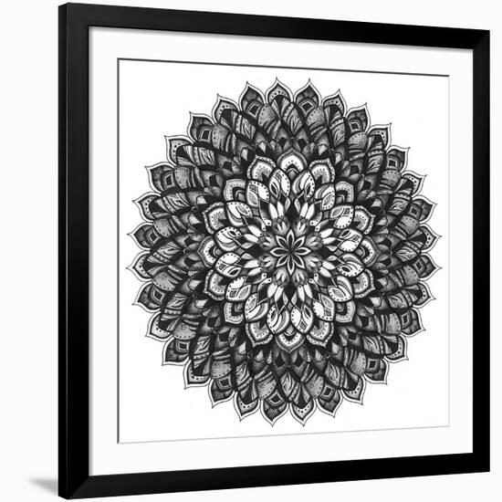 Gratitude Mandala-Nicky Kumar-Framed Giclee Print