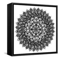 Gratitude Mandala-Nicky Kumar-Framed Stretched Canvas