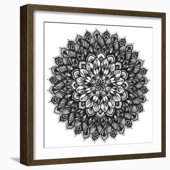 Gratitude Mandala-Nicky Kumar-Framed Giclee Print