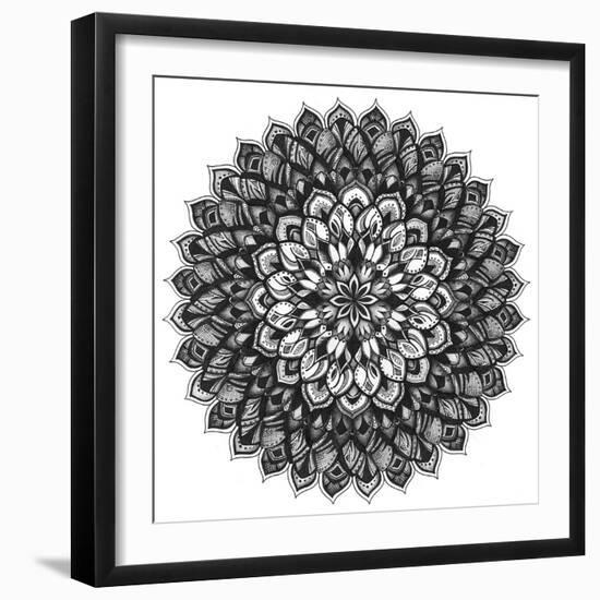 Gratitude Mandala-Nicky Kumar-Framed Giclee Print