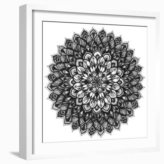 Gratitude Mandala-Nicky Kumar-Framed Giclee Print