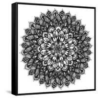 Gratitude Mandala-Nicky Kumar-Framed Stretched Canvas