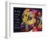 Gratitude Pitbull-Dean Russo-Framed Giclee Print