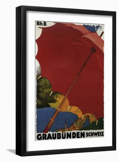 Graubunden Switzerland1918-null-Framed Giclee Print
