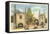 Grauman's Chinese Theater, Hollywood, Los Angeles, California-null-Framed Stretched Canvas